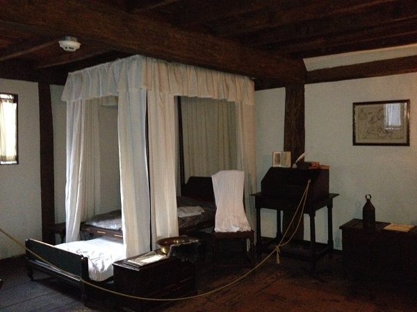Bedroom at the Corwin House, Salem Witch House